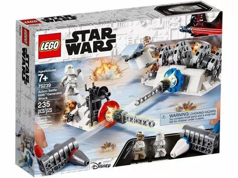 LEGO Звездные войны Боевой экшн Атака Хота 75239 Блок Игрушка Мальчики (TM)