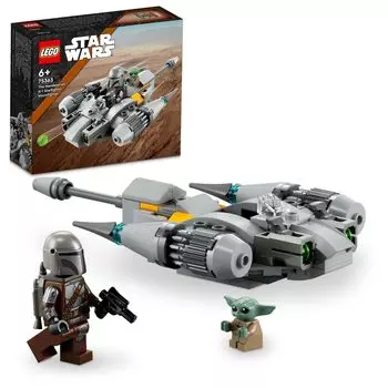 LEGO Звездные войны Мандалорский истребитель Микрофайтер Игрушка Подарок на день рождения Блок Образовательный Рождество Мальчики Девочки Дети 6 лет 7 лет 8