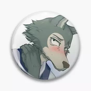 Legosi Beastars мягкая булавка на пуговицах, брошь для влюбленных, модная забавная милая женская шляпа, креативный значок, металлический подарок с героями мультфильмов, булавка на лацкан, воротник