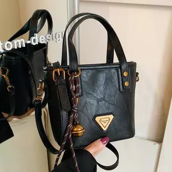 Сумка для отдыха и поездок на работу большой вместимости, женская портативная сумка-тоут, сумка-ведро премиум-класса no pendant коричневый