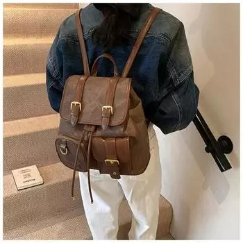 Рюкзак для женщин с большой вместимостью, новый универсальный дорожный школьный рюкзак