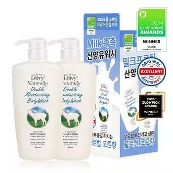 Leivy Гель для душа с козьим молоком 500 мл Double Special