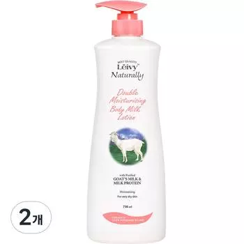 Leivy goat milk body lotion, 750ml, 2 units