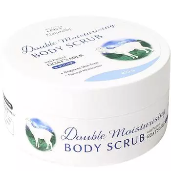 Leivy goat milk body scrub, 400g, 1 piece