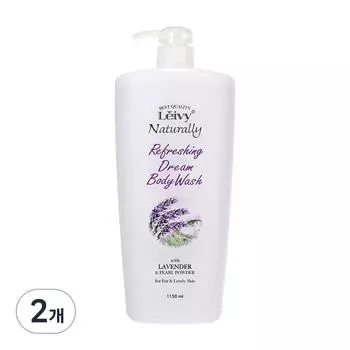 Leivy Lavender Body Wash, 1.15L, 2 units