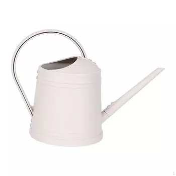 Лейка 1800 мл с длинным носиком, легкая эргономичная ручка, горшок для садоводства бежевый