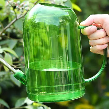 Лейка 2,0 литра с длинным соплом 5 X 8 многоцелевая ударопрочная для использования в помещении и на открытом воздухе Clear