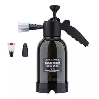 Лейка 2л пенная бутылка для мойки высокого давления с быстрым соединением и 2 насадками A