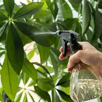 Лейка 2шт 500мл для цветоводства, лейка для дезинфекции спиртом, распылитель нажимного типа, лейка