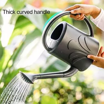 Лейка 4л, садовая лейка для растений со съемным длинным носиком, лейка для цветов для комнатных и уличных растений