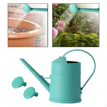 Лейка для растений 2 л, современная садовая вода, герметичная для внутреннего и уличного фермерского дома, офиса