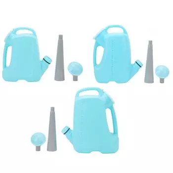 Лейка для растений, длинная, большой емкости, чайник для полива, садовые принадлежности, синий 5L