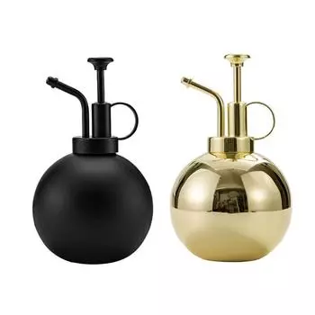 Лейка металлическая 500 мл для комнатных растений винтажная для Mister Bottle Garde X3UC золотистый