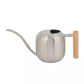 Лейка многоцелевая, вместительная, с длинным носиком для комнатных и уличных растений серебряный