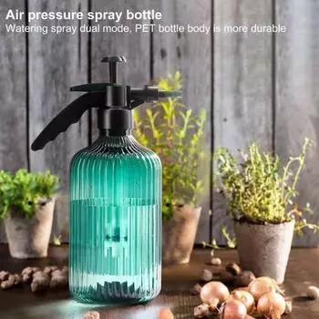 Лейка на 2 л с весами, многоцелевая полипропиленовая бутылка с распылителем типа давления, садовые принадлежности серый