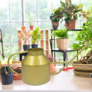 Лейка с длинным носиком 1,6 л практичный большой вместительный горшок для цветов бонсай во дворе