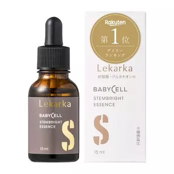 Lekarka Stem Bright Essence L Serum Глутатион Увлажнение Чувствительная кожа Предотвращает огрубение кожи Фуллерен Глицерин Пептид Экстракт мембраны яичной скорлупы