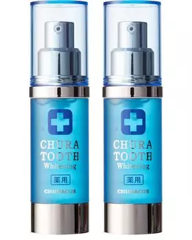 Лекарственное отбеливание зубов Churatooth 30 г безвоздушная зубная паста Churacos гель для удаления желтизны и неприятного запаха изо рта уход за полостью рта профилактика заболеваний пародонта яблочный