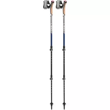 LEKI Outdoor Climbing Nordic Walking Traveler Carbon 1300475 Navy