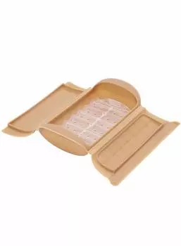 Lekue Паровой ящик с поддоном для миндаля, пароварка для микроволновой печи, силиконовая пароварка Lekue Japanese [Авторизованный продукт] миндальный