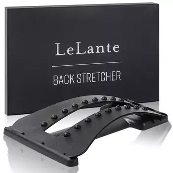 LeLante Back Stretcher Back Stretching Lower Back Muscle Stretching Equipment Pressing Points Health Goods Gift