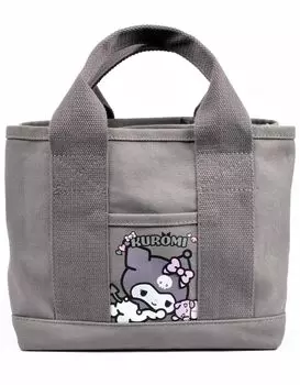Lelotte Kuromi Bag Divider Tote Bag Goods Kuromi Kitty Мини-сумка Sanrio Adult Kuromi-chan (126 Куроми)