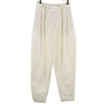 LEMAIRE tack Pants 38 white Women Used