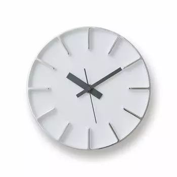 Настенные часы Lemnos Analog Edge Clock Aluminum White edge clock AZ-0116 WH Lemnos Diameter: 18см