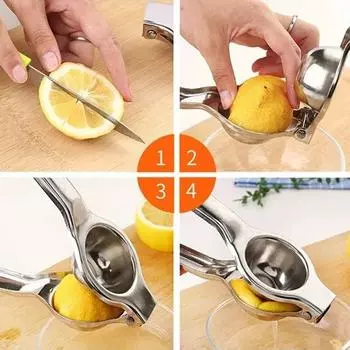 Lemon Juicer Juice Food Residue Processor Kitchen Portable Blender Tools Kitchen Tools & Gadgets Manual Food Processors Steel