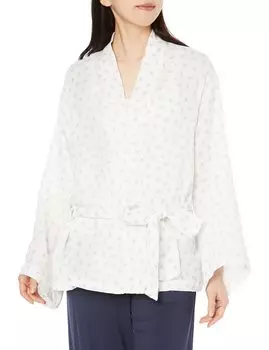 Lemon Pattern Triple Gauze Gown PWFT201351 OWHT Japan F [Gelato Pique] Women s (FREE Size)