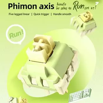 Lemon V3 Switch Lubed Update Бесшумные переключатели Механическая клавиатура Линейная тактильная 5-контактная DIY для механической клавиатуры