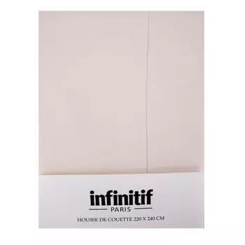 Lena песочный/песочный пододеяльник 220х240 Смешанный ИНФИНИТИВ