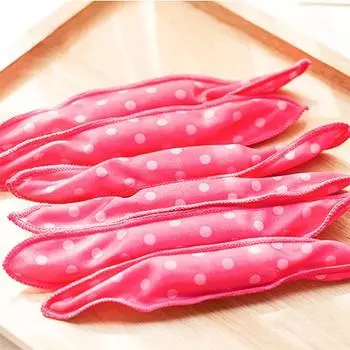 Ленивые мягкие бигуди для волос, повязки на голову, безнагревные щипцы для завивки волос, гибкие волшебные бигуди для ночной укладки волос фиолетовый