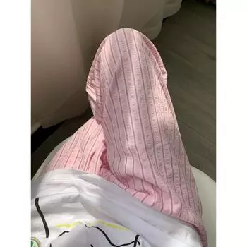 Ленивые полоски, простые и свободные, повседневные и широкие брюки, универсальные и утягивающие брюки XXXXL синий