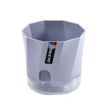 Ленивый пластиковый цветочный горшок, мини-горшки для растений, самополивные корзины, пластиковый цветочный горшок, цветочные украшения, декор дома, сада и офиса