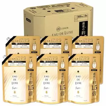 Lenore Eau de Luxe Style Кондиционер для белья Содержит сыворотку для белья Innocent Сменный блок Приблизительно 6 пакетов 1,5 (600 мл)