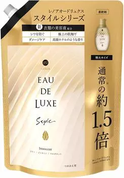 Lenore Eau de Luxe Style Series Innocent Refill Extra Large Size 600ml x 6 Set [P&G]