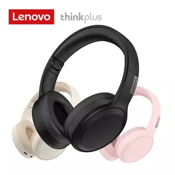 Lenovo Беспроводные наушники Thinkplus TH30 Bluetooth, складная гарнитура с сенсорным управлением, спортивные вкладыши чёрный