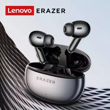 Lenovo Erazer XT88 Pro TWS Wireless Earphone Bluetooth 5.3 Dual Stereo Noise Reduction Bass Touch Control Long Standby чёрный