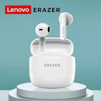 Lenovo Erazer XT98 PRO Bluetooth Earphone Wireless Earphone TWS With Mic Mini Earbuds Bluetooth 5.3 Sports Headset чёрный