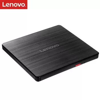 Lenovo GP70N USB2.0 Внешний оптический привод DVD-рекордер Компактный дизайн Поддержка чтения и записи чёрный
