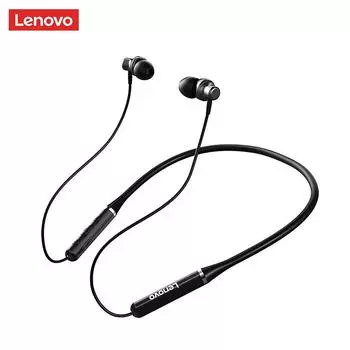 Lenovo HE05 Наушники-вкладыши с шейным ремешком Беспроводные наушники Bluetooth 5.0 с микрофоном и шумоподавлением