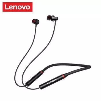 Lenovo HE05X Bluetooth 5.0 наушники водонепроницаемые беспроводные HIFI звук магнитная шейная гарнитура спортивные наушники