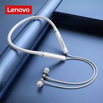 Lenovo HE05X II Беспроводные наушники Bluetooth Наушники Игровые наушники с магнитным шейным ремешком Водонепроницаемая спортивная гарнитура