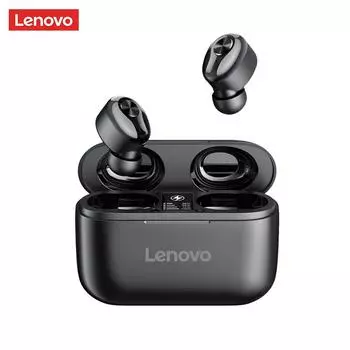 Lenovo HT18 Беспроводные TWS Bluetooth 5.0 наушники-вкладыши 1000 мАч аккумулятор светодиодный дисплей регулятор громкости HIFI стерео наушники-вкладыши