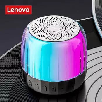 Lenovo K3 Plus Bluetooth-динамик с RGB-подсветкой Умный портативный беспроводной динамик для автомобильной музыки Спорт Стерео аудио