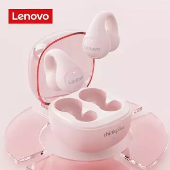 Lenovo LP13 Bluetooth 5.3 Гарнитура Зажим для ушей Спортивная гарнитура Hi-Fi Звук Долговечный HD-микрофон