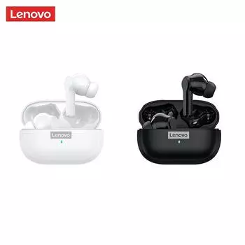 Lenovo LP1S версия 2 TWS Bluetooth наушники Спортивная беспроводная гарнитура стерео наушники Hi-Fi музыка с микрофоном