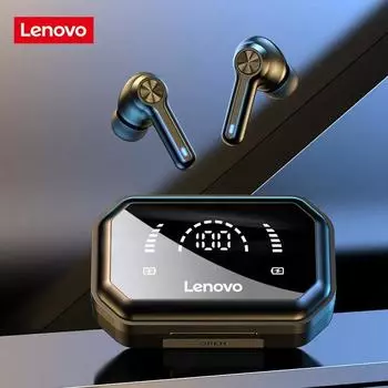 Lenovo LP3 Pro светодиодные наушники TWS Bluetooth беспроводная HIFI музыкальная гарнитура дисплей 1200 мАч аккумулятор наушники игровые наушники