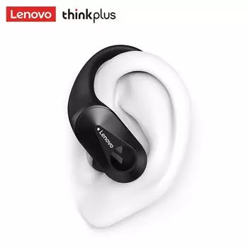 Lenovo LP75 Беспроводные Bluetooth-наушники с ушным крючком Спортивные Bluetooth 5,3 наушники с шумоподавлением Hi-Fi стерео беспроводные наушники